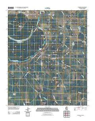 Gunnison Mississippi Historical topographic map, 1:24000 scale, 7.5 X 7.5 Minute, Year 2011