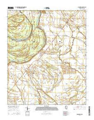 Gunnison Mississippi Current topographic map, 1:24000 scale, 7.5 X 7.5 Minute, Year 2015