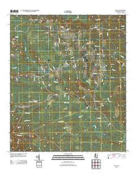 Hale Mississippi Historical topographic map, 1:24000 scale, 7.5 X 7.5 Minute, Year 2012