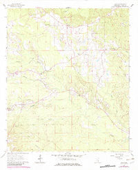 Hale Mississippi Historical topographic map, 1:24000 scale, 7.5 X 7.5 Minute, Year 1964
