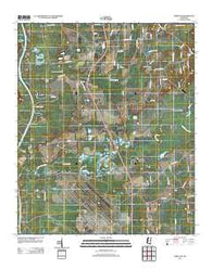 Hamilton Mississippi Historical topographic map, 1:24000 scale, 7.5 X 7.5 Minute, Year 2012
