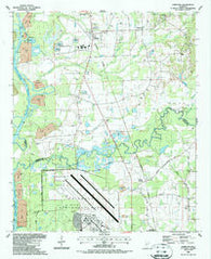 Hamilton Mississippi Historical topographic map, 1:24000 scale, 7.5 X 7.5 Minute, Year 1987