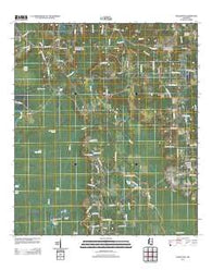 Harleston Mississippi Historical topographic map, 1:24000 scale, 7.5 X 7.5 Minute, Year 2012