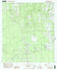 Harleston Mississippi Historical topographic map, 1:24000 scale, 7.5 X 7.5 Minute, Year 1982