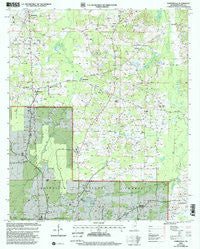 Harperville Mississippi Historical topographic map, 1:24000 scale, 7.5 X 7.5 Minute, Year 2000