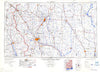 Hattiesburg Mississippi Historical topographic map, 1:250000 scale, 1 X 2 Degree, Year 1984