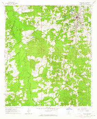 Hazlehurst Mississippi Historical topographic map, 1:24000 scale, 7.5 X 7.5 Minute, Year 1963