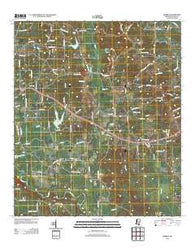 Hebron Mississippi Historical topographic map, 1:24000 scale, 7.5 X 7.5 Minute, Year 2012