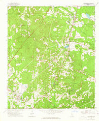 Heidelberg Mississippi Historical topographic map, 1:24000 scale, 7.5 X 7.5 Minute, Year 1963