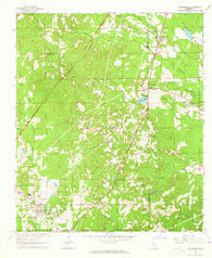 Heidelberg Mississippi Historical topographic map, 1:24000 scale, 7.5 X 7.5 Minute, Year 1963