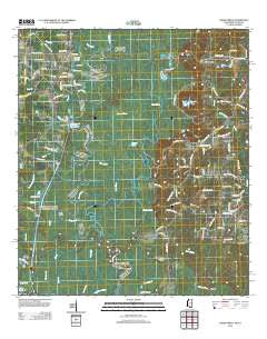 Henleyfield Mississippi Historical topographic map, 1:24000 scale, 7.5 X 7.5 Minute, Year 2012