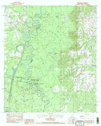 Henleyfield Mississippi Historical topographic map, 1:24000 scale, 7.5 X 7.5 Minute, Year 1983