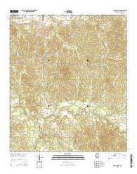 Hermanville Mississippi Current topographic map, 1:24000 scale, 7.5 X 7.5 Minute, Year 2015