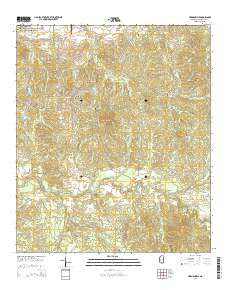 Hermanville Mississippi Current topographic map, 1:24000 scale, 7.5 X 7.5 Minute, Year 2015