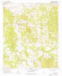 Hermanville Mississippi Historical topographic map, 1:24000 scale, 7.5 X 7.5 Minute, Year 1963