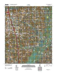 Hernando Mississippi Historical topographic map, 1:24000 scale, 7.5 X 7.5 Minute, Year 2012