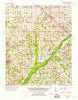 Hernando Mississippi Historical topographic map, 1:62500 scale, 15 X 15 Minute, Year 1944