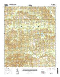 Hero Mississippi Current topographic map, 1:24000 scale, 7.5 X 7.5 Minute, Year 2015