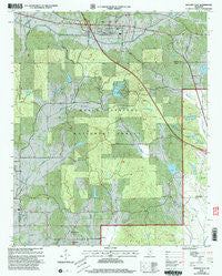 Hickory Flat Mississippi Historical topographic map, 1:24000 scale, 7.5 X 7.5 Minute, Year 2000