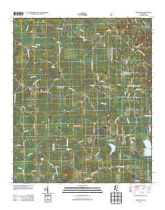 Highpoint Mississippi Historical topographic map, 1:24000 scale, 7.5 X 7.5 Minute, Year 2012