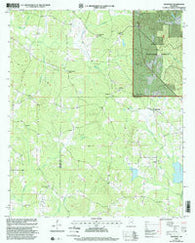Highpoint Mississippi Historical topographic map, 1:24000 scale, 7.5 X 7.5 Minute, Year 2000