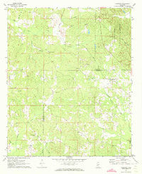 Highpoint Mississippi Historical topographic map, 1:24000 scale, 7.5 X 7.5 Minute, Year 1972