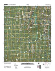 Hillsboro Mississippi Historical topographic map, 1:24000 scale, 7.5 X 7.5 Minute, Year 2012