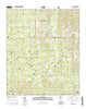 Hillsboro Mississippi Current topographic map, 1:24000 scale, 7.5 X 7.5 Minute, Year 2015