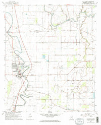 Hollandale Mississippi Historical topographic map, 1:24000 scale, 7.5 X 7.5 Minute, Year 1968