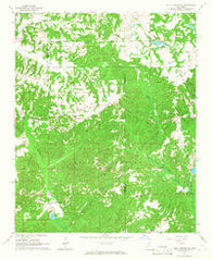 Holly Springs SE Mississippi Historical topographic map, 1:24000 scale, 7.5 X 7.5 Minute, Year 1964