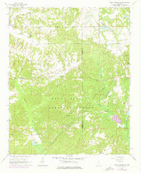 Holly Springs SE Mississippi Historical topographic map, 1:24000 scale, 7.5 X 7.5 Minute, Year 1964