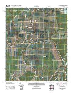 Holly Bluff Mississippi Historical topographic map, 1:24000 scale, 7.5 X 7.5 Minute, Year 2012