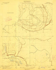 Hollywood Mississippi Historical topographic map, 1:31680 scale, 7.5 X 7.5 Minute, Year 1913