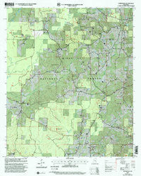 Homewood Mississippi Historical topographic map, 1:24000 scale, 7.5 X 7.5 Minute, Year 2000
