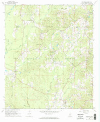 Homewood Mississippi Historical topographic map, 1:24000 scale, 7.5 X 7.5 Minute, Year 1968