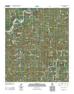 Homochitto Mississippi Historical topographic map, 1:24000 scale, 7.5 X 7.5 Minute, Year 2012