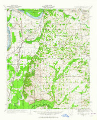 Horn Lake Mississippi Historical topographic map, 1:62500 scale, 15 X 15 Minute, Year 1932