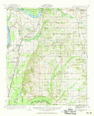 Horn Lake Mississippi Historical topographic map, 1:62500 scale, 15 X 15 Minute, Year 1932