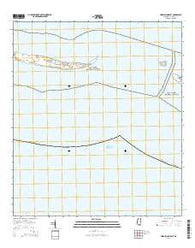 Horn Island East Mississippi Current topographic map, 1:24000 scale, 7.5 X 7.5 Minute, Year 2015
