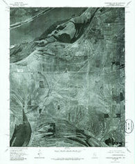 Horseshoe Lake SE Mississippi Historical topographic map, 1:24000 scale, 7.5 X 7.5 Minute, Year 1975