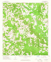 Hot Coffee Mississippi Historical topographic map, 1:24000 scale, 7.5 X 7.5 Minute, Year 1965