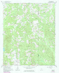 House Mississippi Historical topographic map, 1:24000 scale, 7.5 X 7.5 Minute, Year 1962