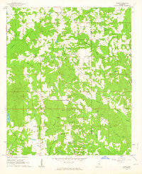 House Mississippi Historical topographic map, 1:24000 scale, 7.5 X 7.5 Minute, Year 1962