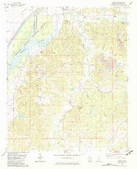 Howard Mississippi Historical topographic map, 1:24000 scale, 7.5 X 7.5 Minute, Year 1982