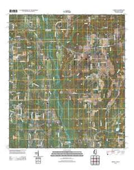 Hurley Mississippi Historical topographic map, 1:24000 scale, 7.5 X 7.5 Minute, Year 2012