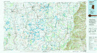 Indianola Mississippi Historical topographic map, 1:100000 scale, 30 X 60 Minute, Year 1994