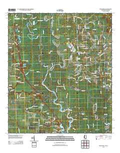Industrial Mississippi Historical topographic map, 1:24000 scale, 7.5 X 7.5 Minute, Year 2012