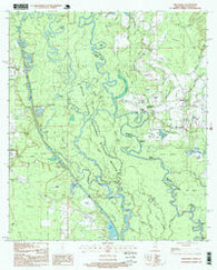 Industrial Mississippi Historical topographic map, 1:24000 scale, 7.5 X 7.5 Minute, Year 1997