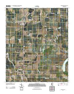 Inverness Mississippi Historical topographic map, 1:24000 scale, 7.5 X 7.5 Minute, Year 2012