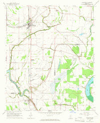 Inverness Mississippi Historical topographic map, 1:24000 scale, 7.5 X 7.5 Minute, Year 1965